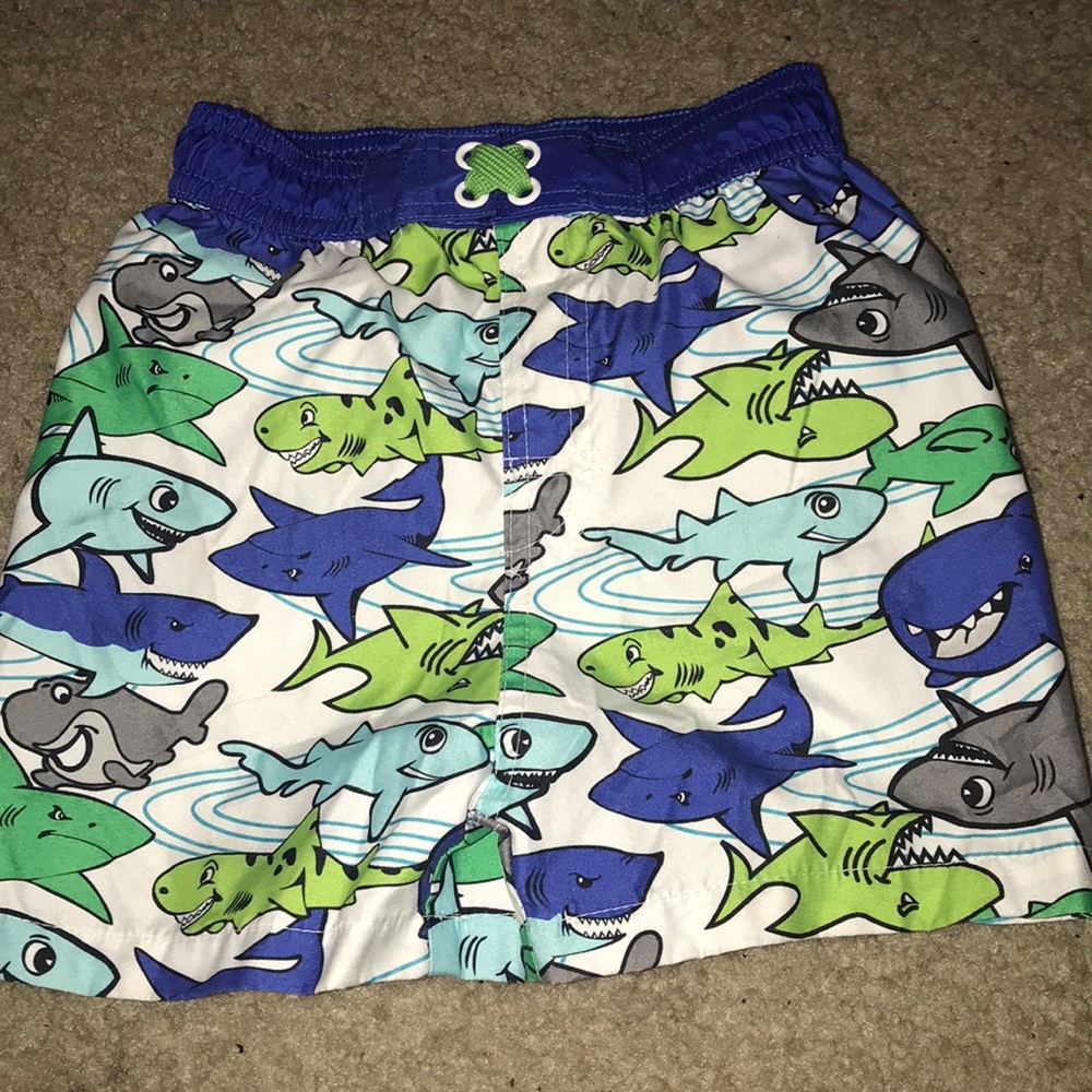 Shark swimming trunks